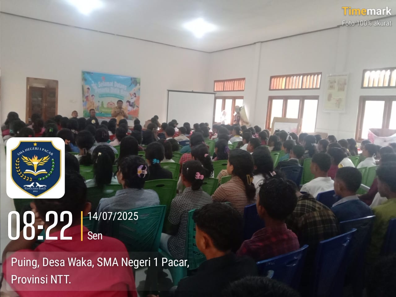 PESERTA DIDIK BARU SMA NEGERI 1 PACAR GELAR KEGIATAN MPLS T.P. 2025/2026