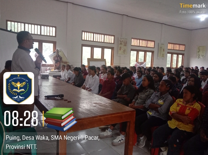 Penutupan MPLS SMA Negeri 1 Pacar Sangat Antusias,  Ini Harapan Georgius Suriyanto