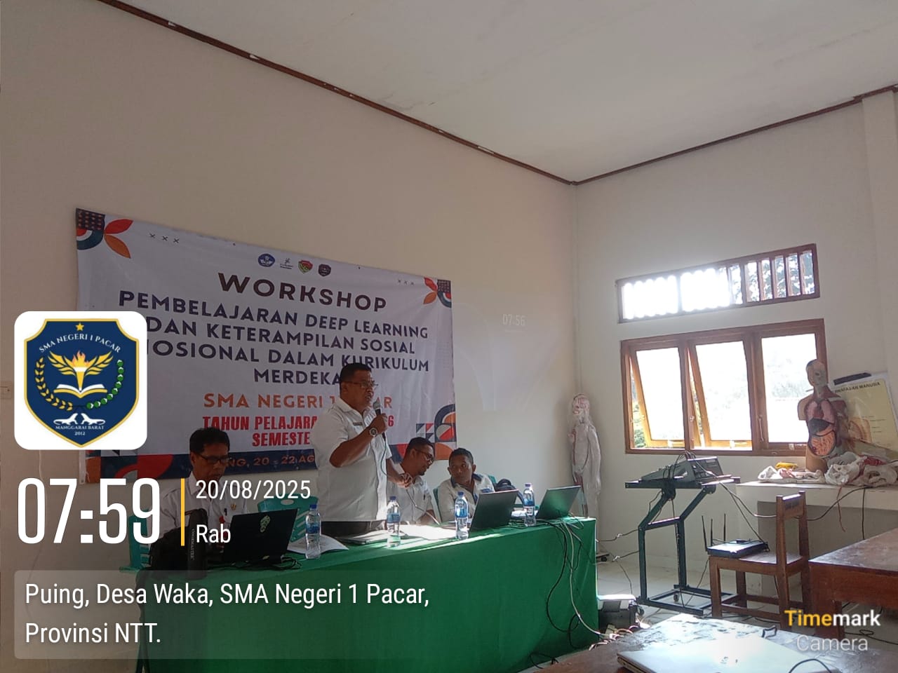 MGMP SMA Negeri 1 Pacar : Meningkatkan Kompetensi Guru Melalui Berbagi Pengalaman dan Inovasi, Ini Harapan Yufentus Panok